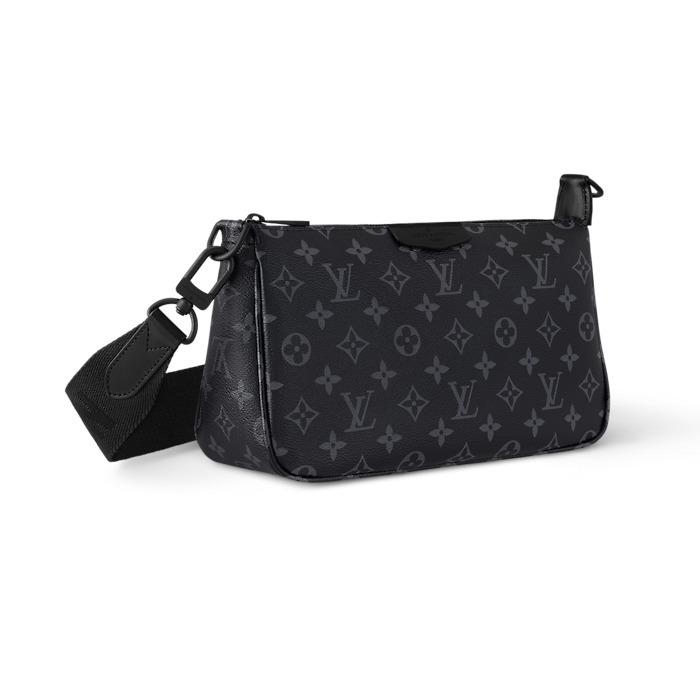Louis Vuitton モノグラム・エクリプス ショルダーバッグ ポシェット・アクセソワール XL M11741