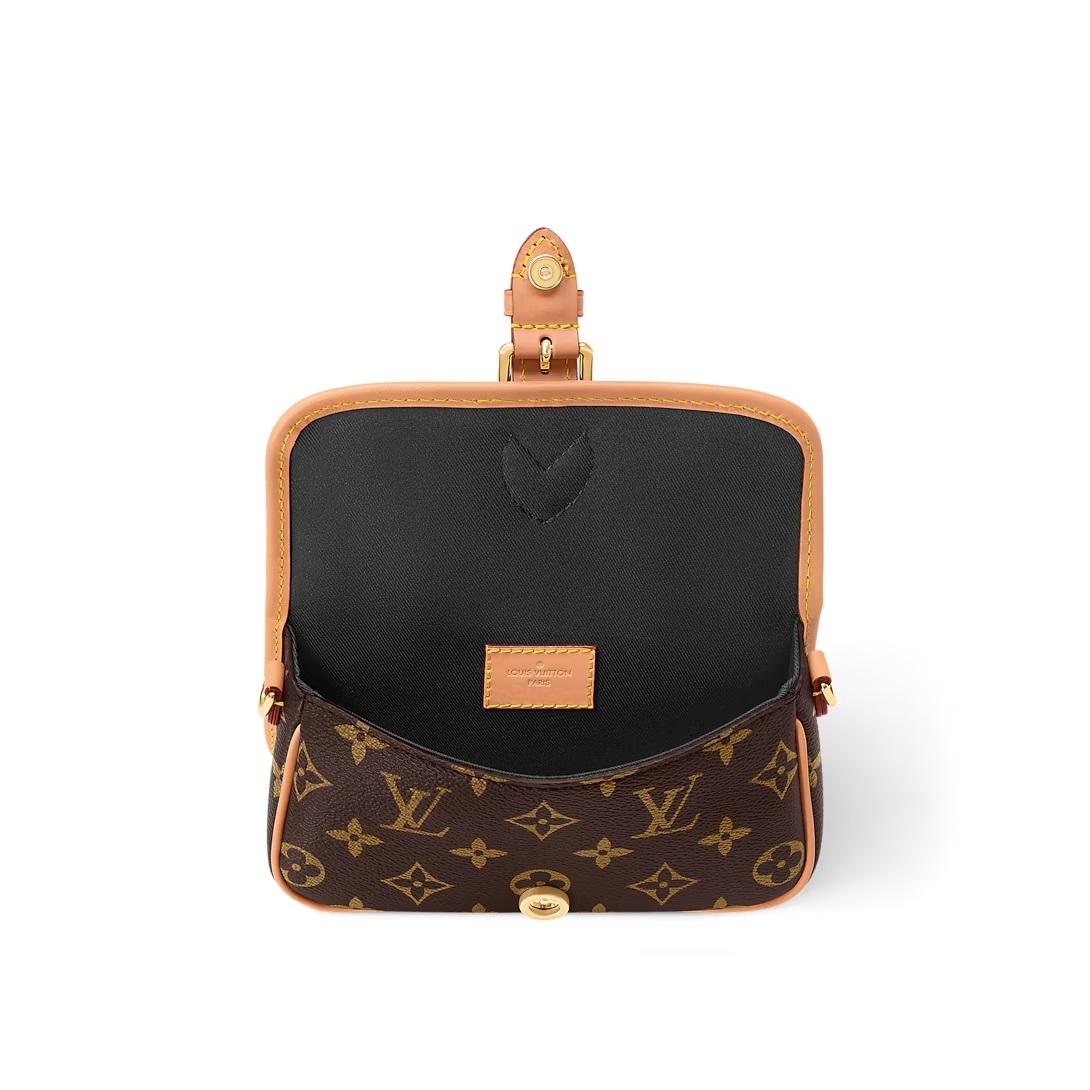 LOUIS VUITTON ハンドバッグ モノグラム・タイル ナノ・ディアヌ M83621 M83298