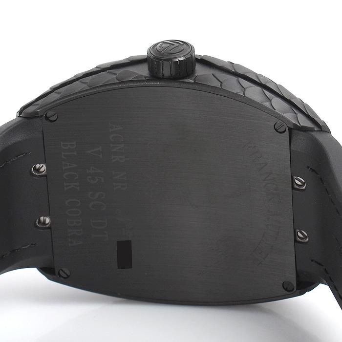 フランクミュラー 自動巻き ヴァンガード ブラックコブラ メンズ V45SCDTNR BLACK COBRA
