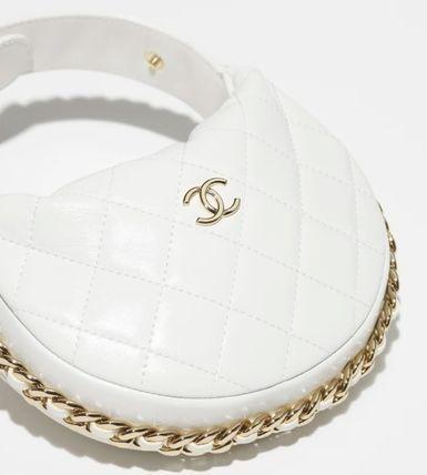シャネル CHANEL ポーチ バッグ ラムスキン ハンドバッグ AP3095 B09796 10601