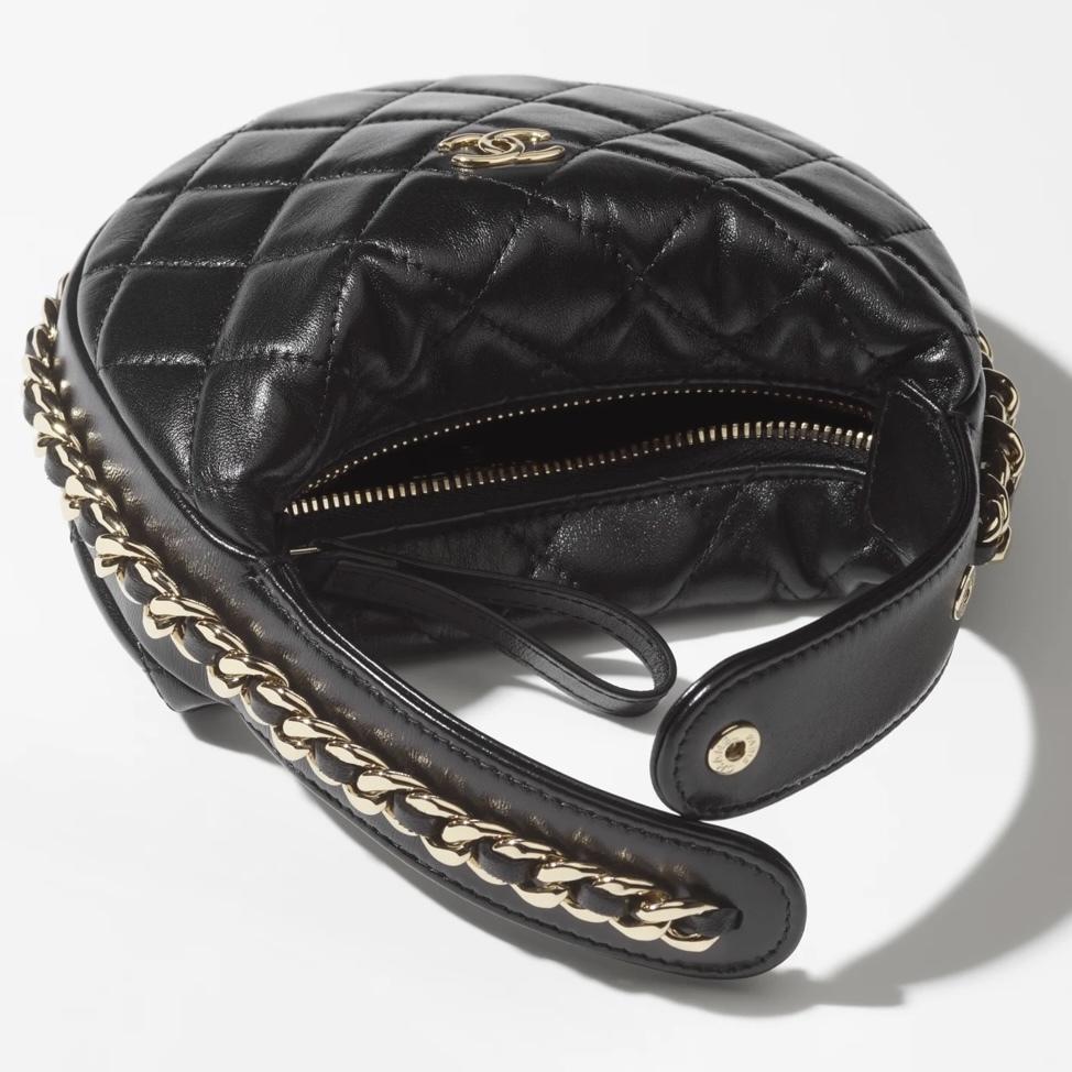 シャネル CHANEL ポーチ バッグ ラムスキン ハンドバッグ AP3095 B09796 94305