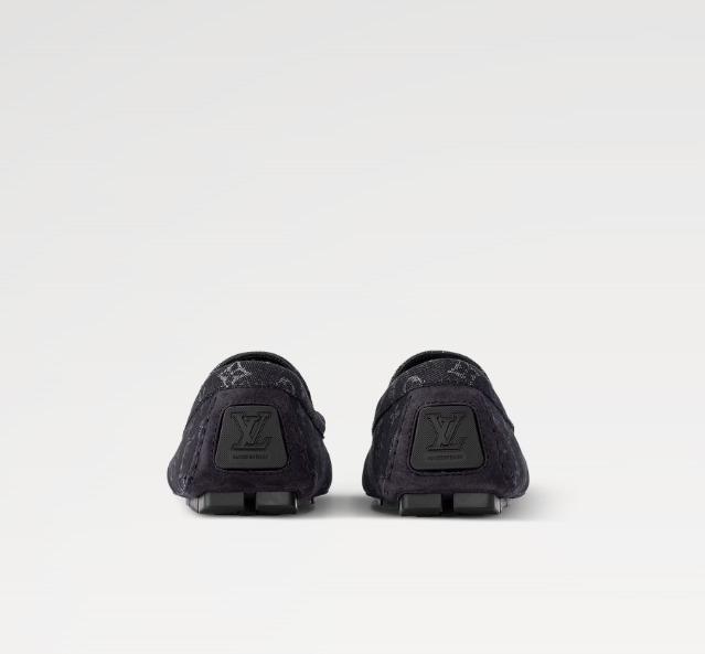 ルイヴィトン ドライバー ライン ローファー デニム 1ABF5B