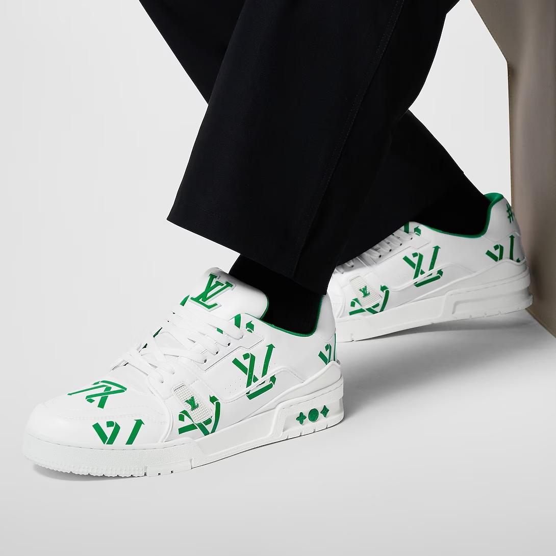 ルイヴィトン LV トレイナー･ライン スニーカー 1AAGXF