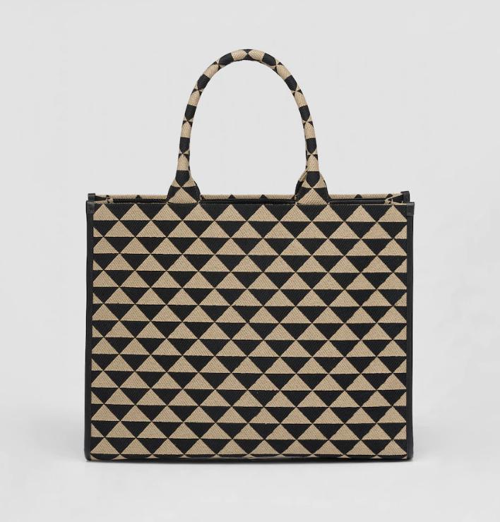 プラダ PRADA シンボル エンブロイダリー ラージハンドバッグ 1BA356_2FKL_F0Y30_V_OOM