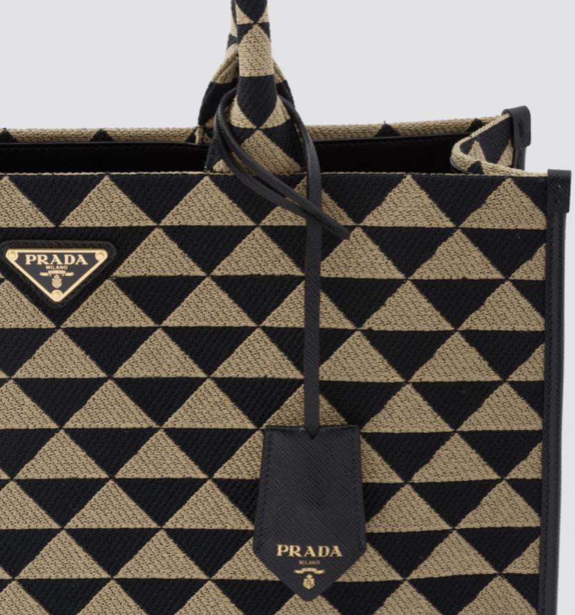 プラダ PRADA シンボル エンブロイダリー ラージハンドバッグ 1BA356_2FKL_F0Y30_V_OOM