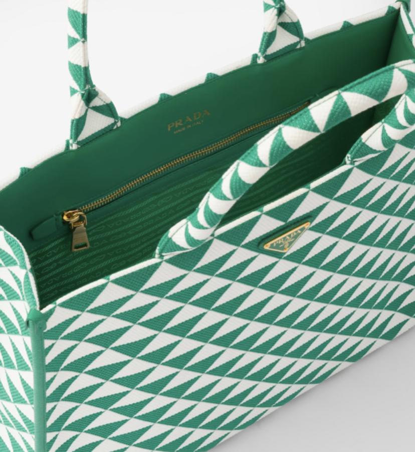 プラダ PRADA シンボル エンブロイダリー ラージハンドバッグ 1BA356_2FKL_F073R_V_OOM
