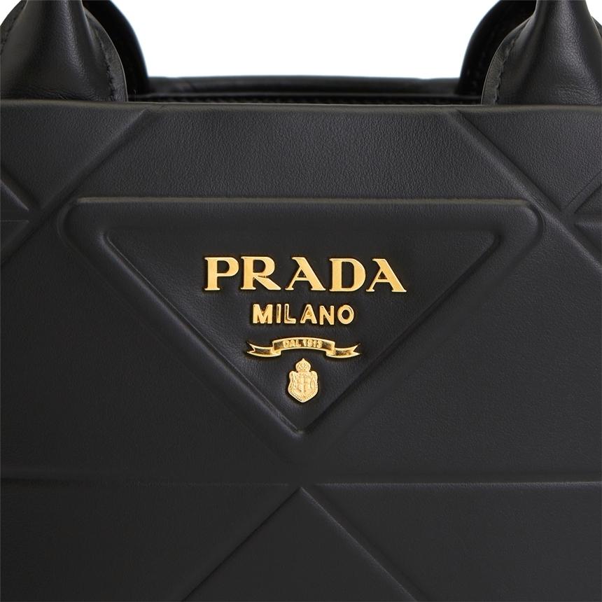 プラダ PRADA ハンドバッグ シンボル ステッチ スモール レディース トートバッグ 1BA396 ASK F0002 OCO