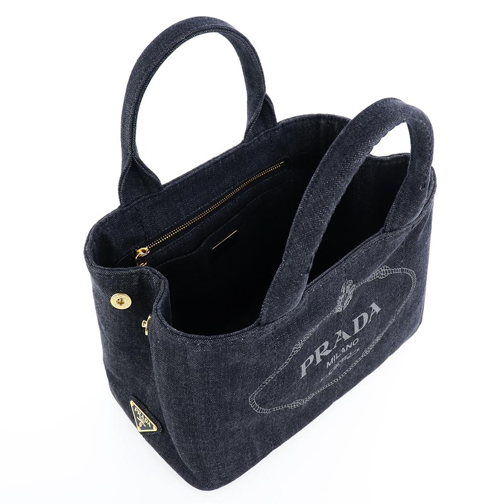 PRAD バッグ プラダ カナパ トート ショルダーバッグ 2way ロゴ 1BG439_AJ6_F0002_V_OOO