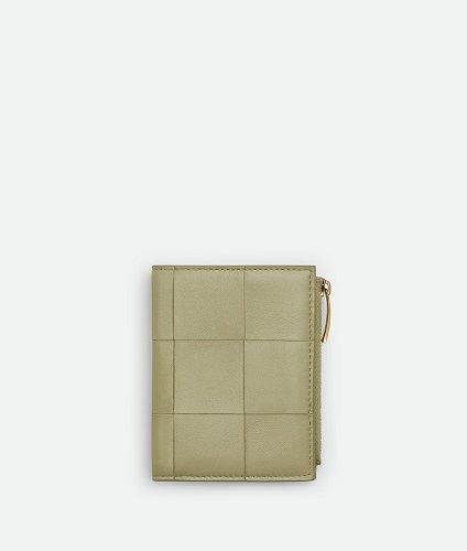 ボッテガ・ヴェネタ激安 スモール カセット 二つ折りファスナーウォレット 742698VCQC42916 742698VCQC48425 