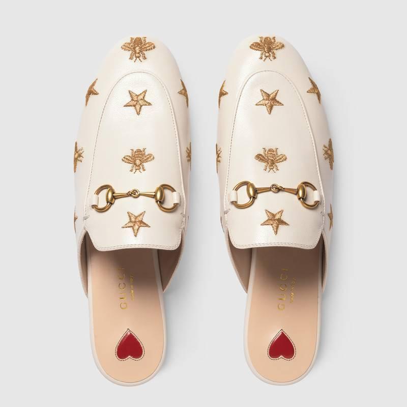 グッチ GUCCI エンブロイダリー スリッパサンダル 505268 D3V00 9022