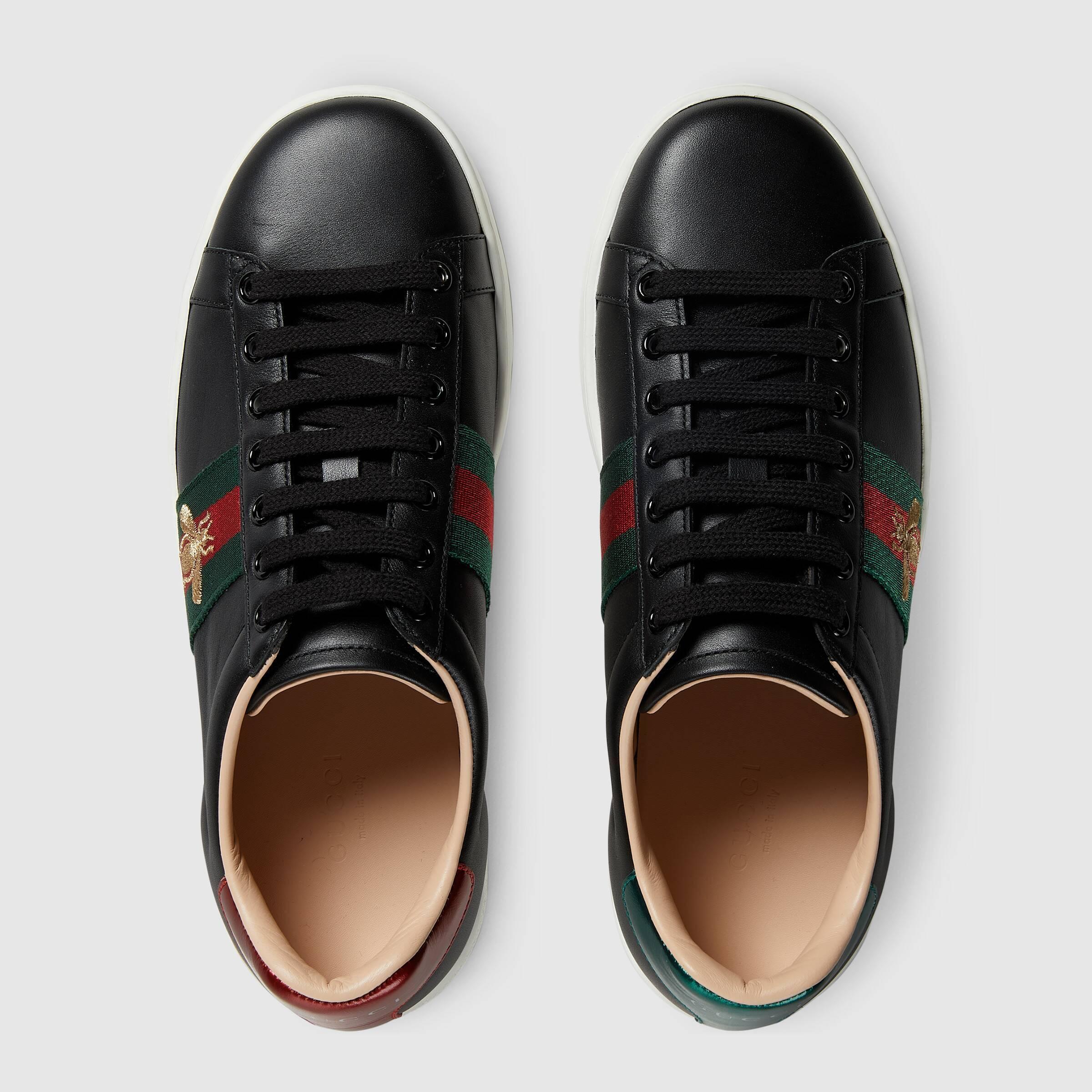 グッチ GUCCI エース ウィメンズ*エンブロイダリー付き スニーカー 577573 DOPE0 9064