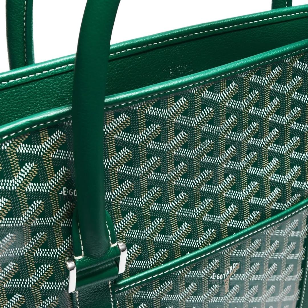 ゴヤール代引 ブルゴーニュ PVC  トートバッグ ビジネスバッグ BOURGOMMLTY01CL
