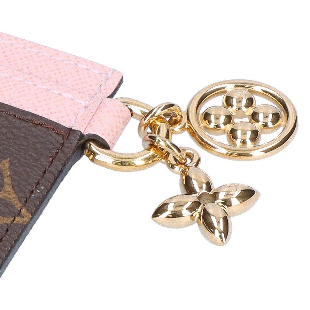 ルイヴィトン カードケース モノグラム ポルト カルト・LV チャーム  レディース M82739