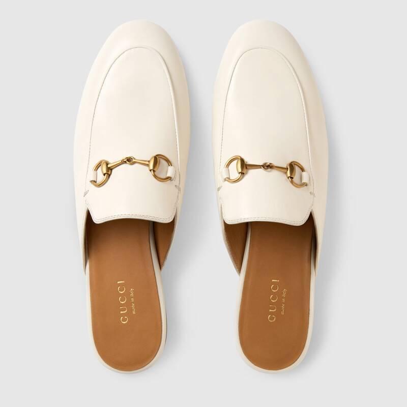 グッチ GUCCI プリンスタウン レザースリッパ 423513 BLM00 1000