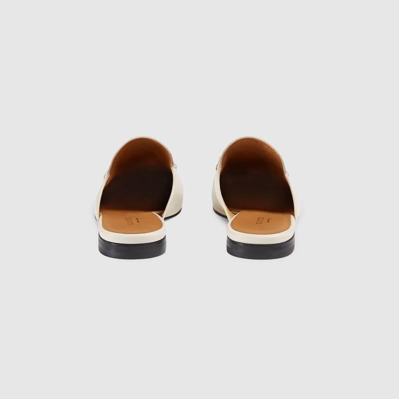 グッチ GUCCI プリンスタウン レザースリッパ 423513 BLM00 1000