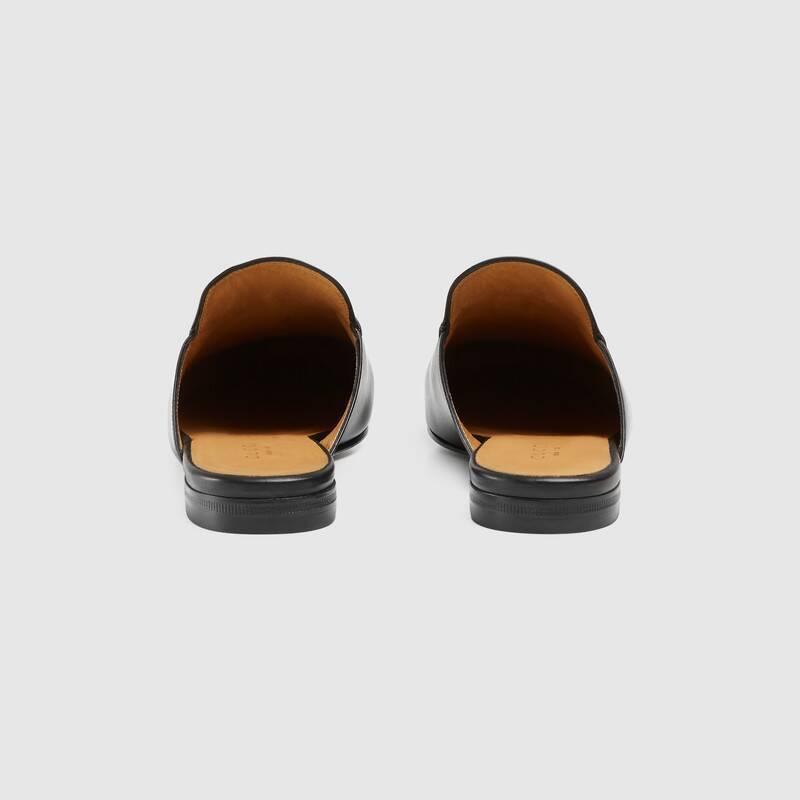 グッチ GUCCI プリンスタウン レザースリッパ 423513 C9D00 9022