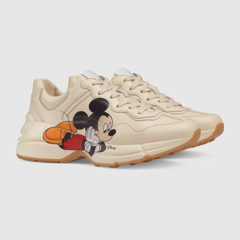 ディズニー x グッチ後払い ウィメンズ スニーカー 602049 DRW00 9522