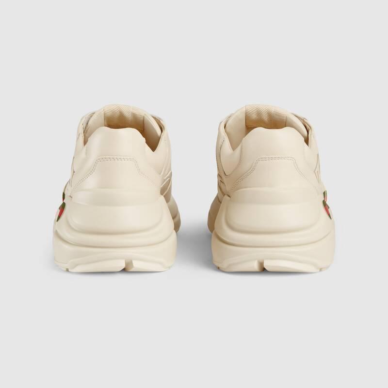 グッチ GUCCI ライトン GUCCI ロゴ レザー スニーカー 528892 DRW00 9522