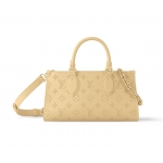 LOUIS VUITTON カーフレザー オンザゴー EW ハンドバッグ M11274 M11273