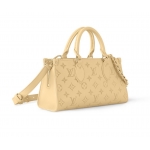 LOUIS VUITTON カーフレザー オンザゴー EW ハンドバッグ M11274 M11273