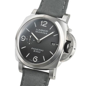 パネライ代引 ルミノール マリーナ eSteel Grigio Roccia 自動巻き メンズ PAM01358