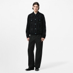 LOUIS VUITTON エンブロイダードデニムジャケット 1AFWX4