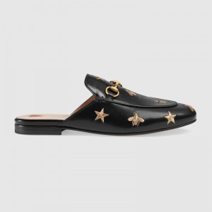 グッチ GUCCI エンブロイダリー スリッパサンダル 505268 D3V00 1000