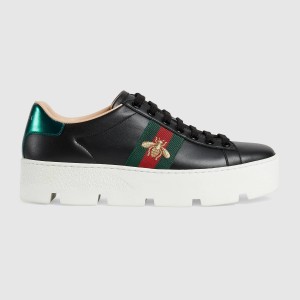 グッチ GUCCI エース ウィメンズ*エンブロイダリー付き スニーカー 577573 DOPE0 9064