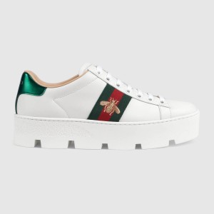 グッチ GUCCI エース ウィメンズ*エンブロイダリー付き スニーカー 577573 DOPE0 1061