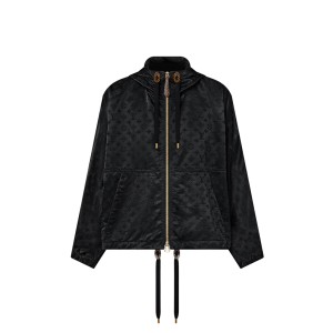 Louis Vuitton シャイニー モノグラム ショート パーカ  1AFHNF