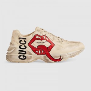 グッチ GUCCI Rhython マウス プリントスニーカー 552093 A9L00 9522