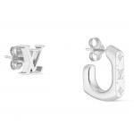 LOUIS VUITTON激安 ピアス・モノグラム チェーン　2個セット M01777