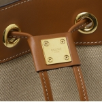 セリーヌ SMALL DRAWSTRING CABAS MARIN ショルダーバッグ ベージュ 11308 2ezr 02nt