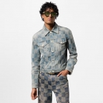 LOUIS VUITTON ダミエ デニムジャケット1AFWW4