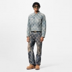 LOUIS VUITTON ダミエ デニムジャケット1AFWW4