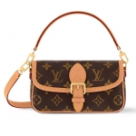 LOUIS VUITTON ハンドバッグ モノグラム・タイル ナノ・ディアヌ M83621 M83298