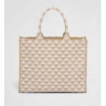 プラダ PRADA シンボル エンブロイダリー ラージハンドバッグ 1BA356_2FKL_F0J0A_V_OOM