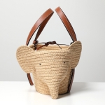 ロエベ かごバッグ ELEPHANT BASKET S エレファント アナグラム ハンドバッグ レディース A546T37X01 2435