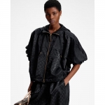 Louis Vuitton シャイニー モノグラム ショート パーカ  1AFHNF