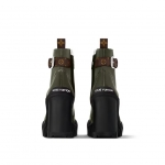 LOUIS VUITTON ルビー アンクルブーツ 黒 カーキ 1ADAQ1 1ADAQ