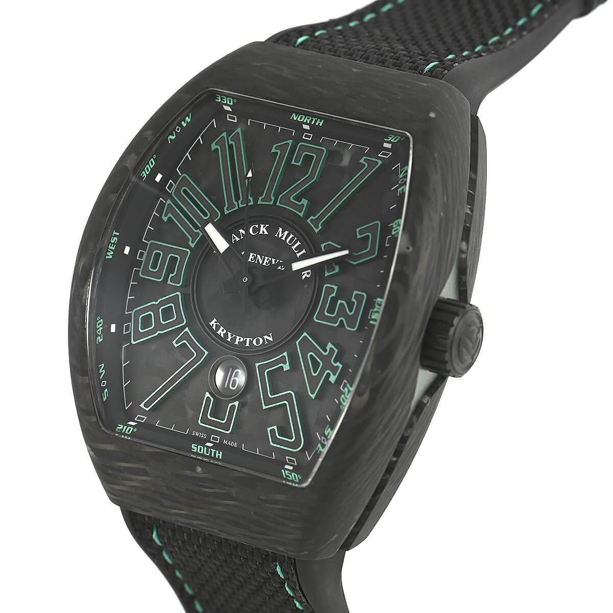 フランクミュラー メンズ ヴァンガード クリプトン 自動巻き V45SCDT KRYPTON CARBON VE