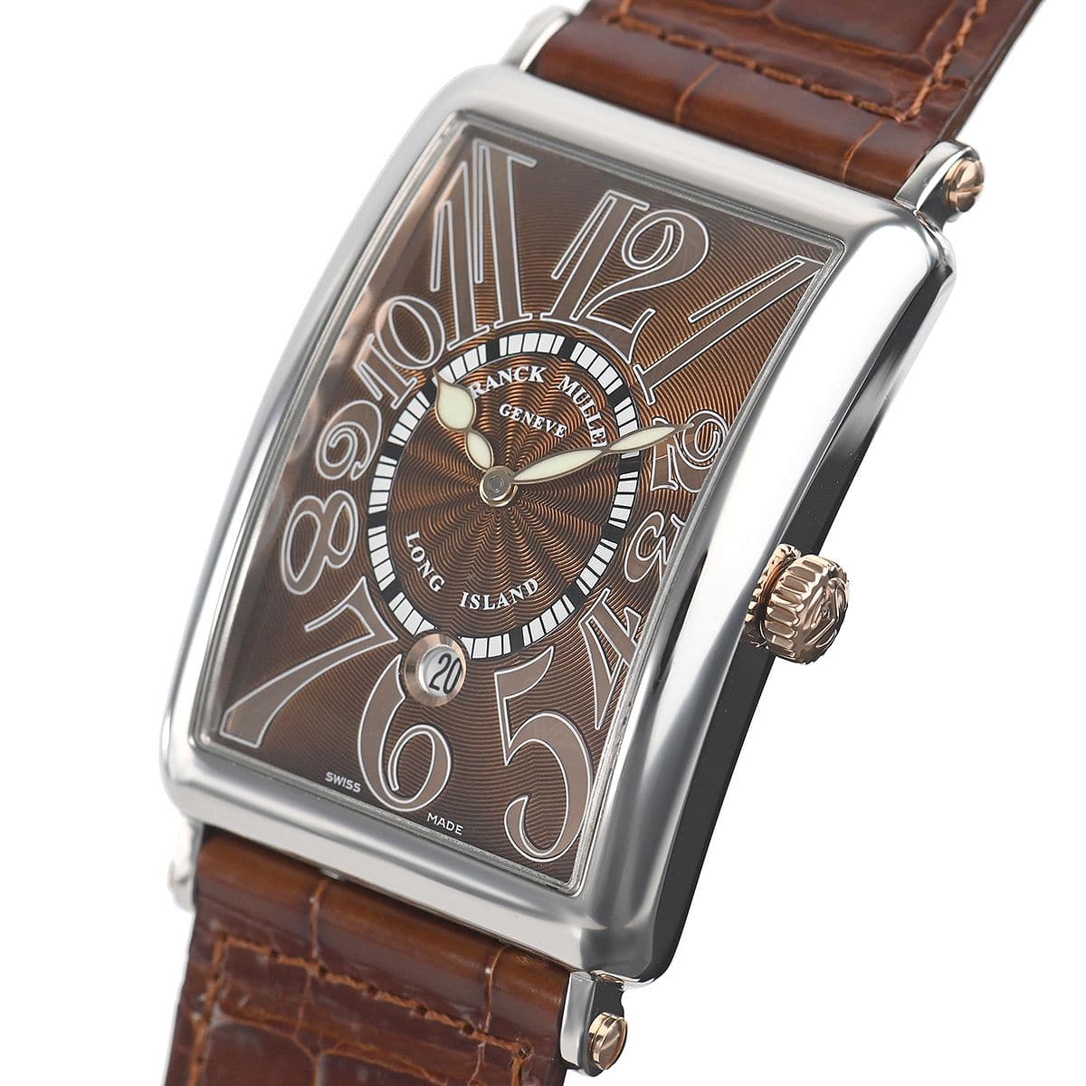 フランクミュラー 自動巻き ロングアイランド デイト RELIEF 1150SCDT RELIEF STG