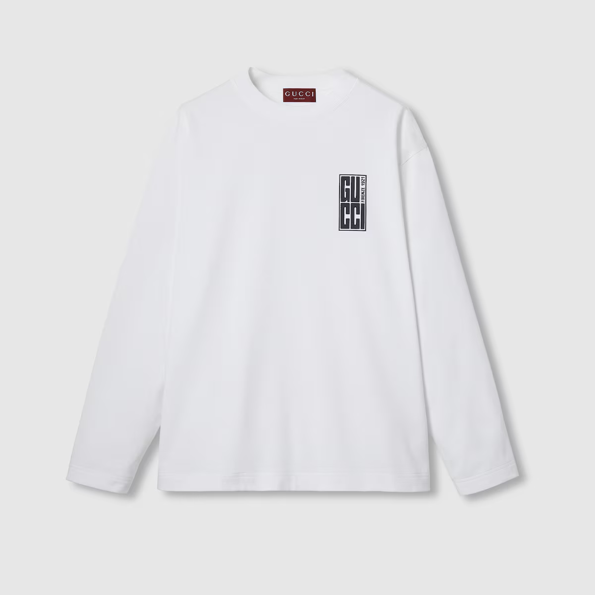 グッチ メンズ プリント コットンジャージー Tシャツ 784364 XJGKK 9074