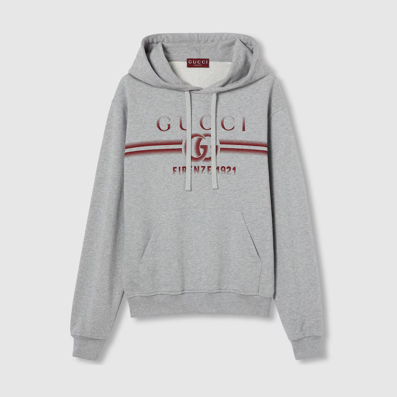 グッチ コットンジャージー フーデッド スウェットシャツ 788771 XJGKP 1048