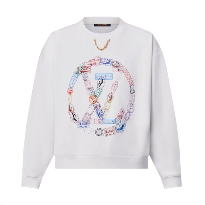 ルイヴィトン LV CIRCLE トラベルシール ニットウェア 1AGDIF