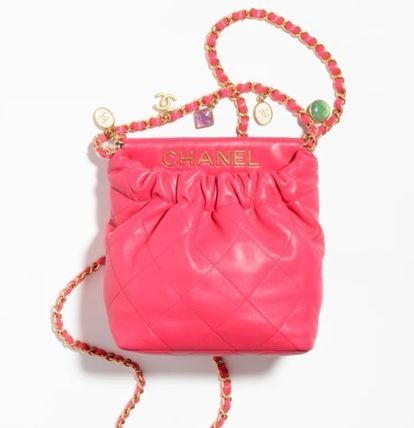 シャネル CHANEL スモール バケット バッグ AS3793 B10197 NM373
