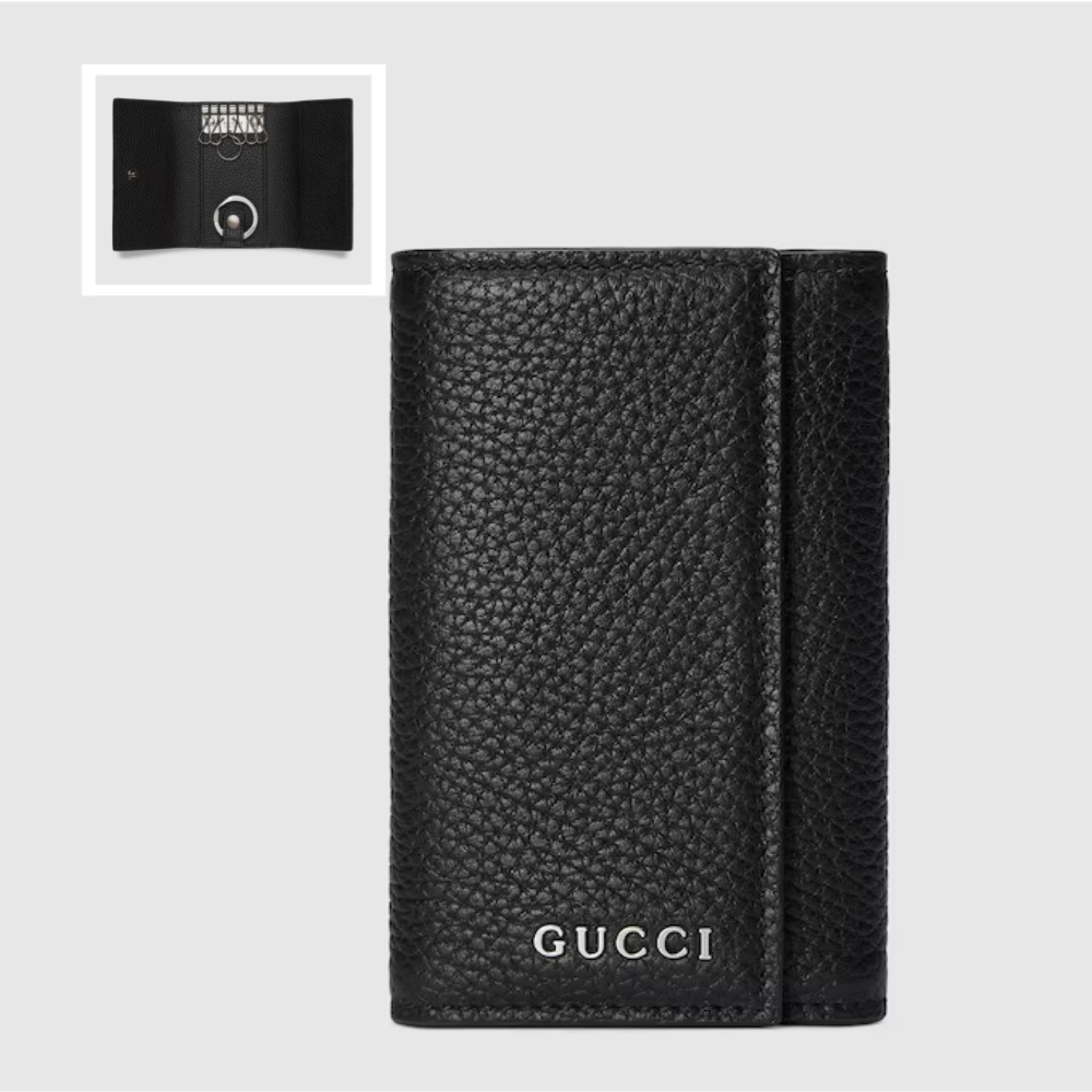 グッチ GUCCI ロゴ キーホルダー 771156 AABXM 1000