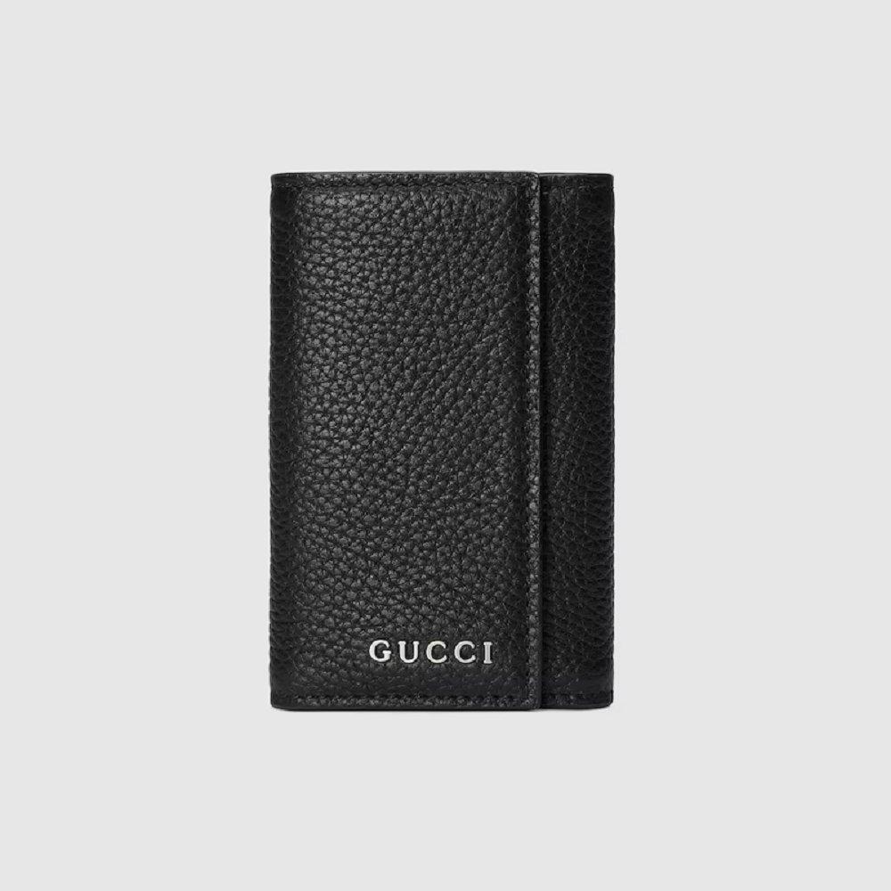 グッチ GUCCI ロゴ キーホルダー 771156 AABXM 1000