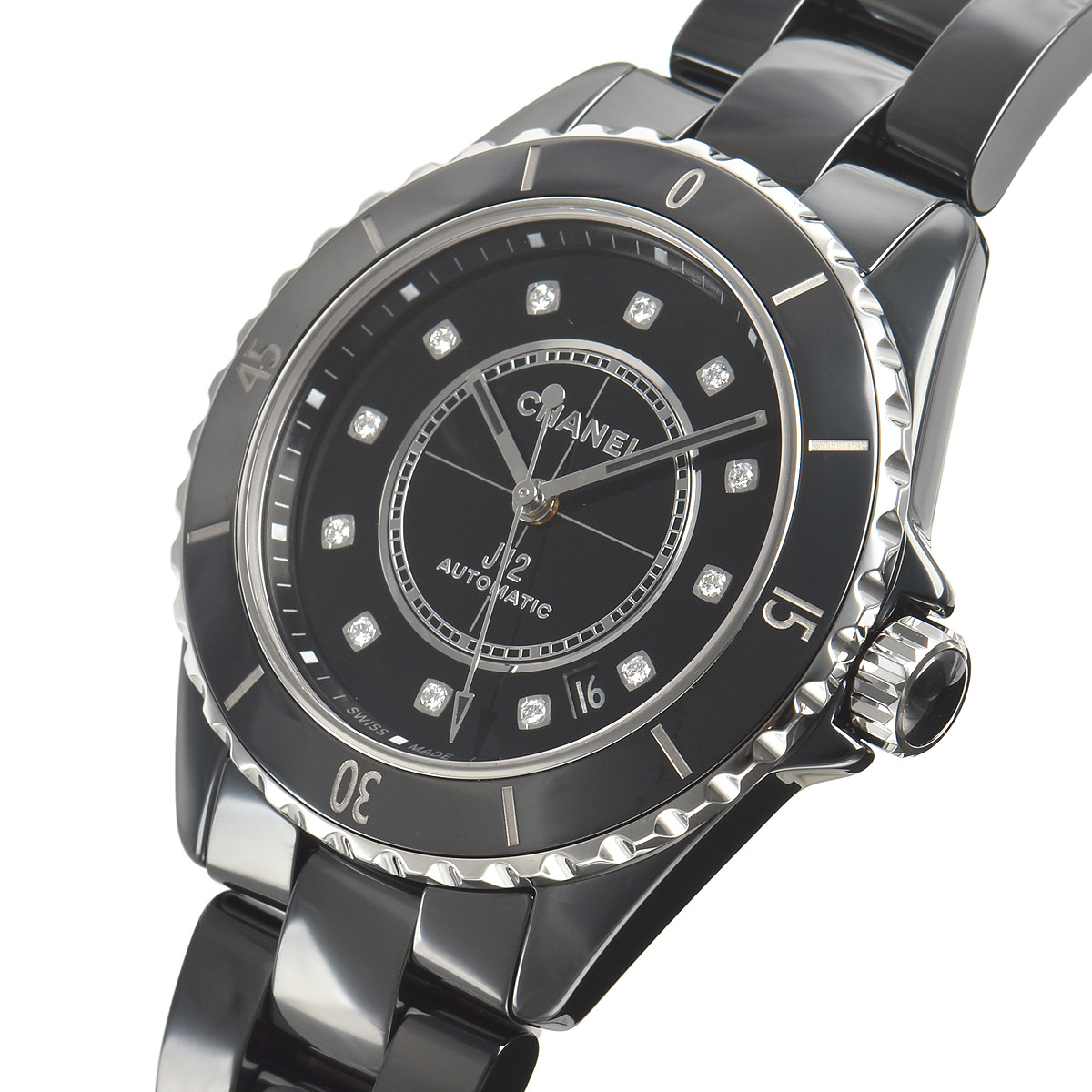 シャネル メンズ J12 38MM 自動巻き H5702