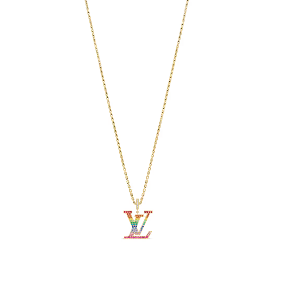 ルイヴィトン激安 ペンダント LV XL レインボー Q93847